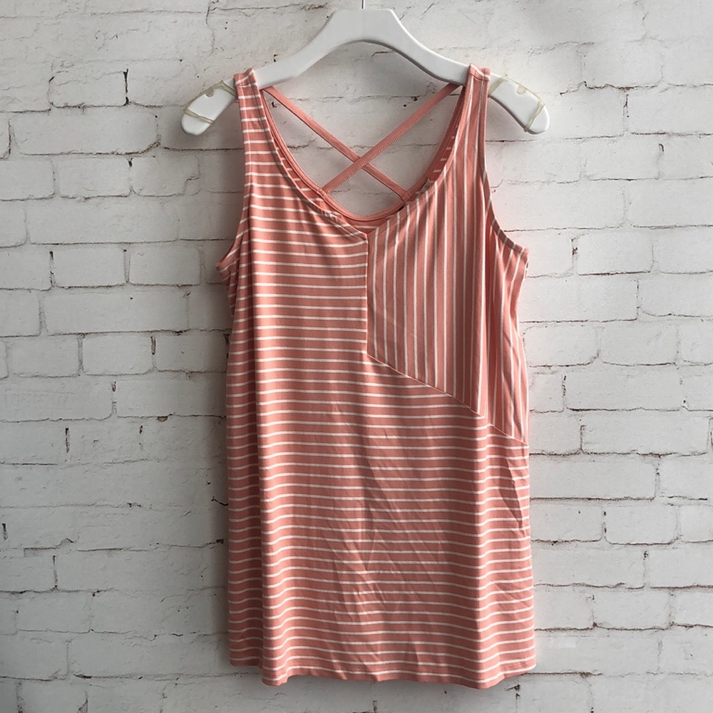 Noppies Coral Stripped Top
